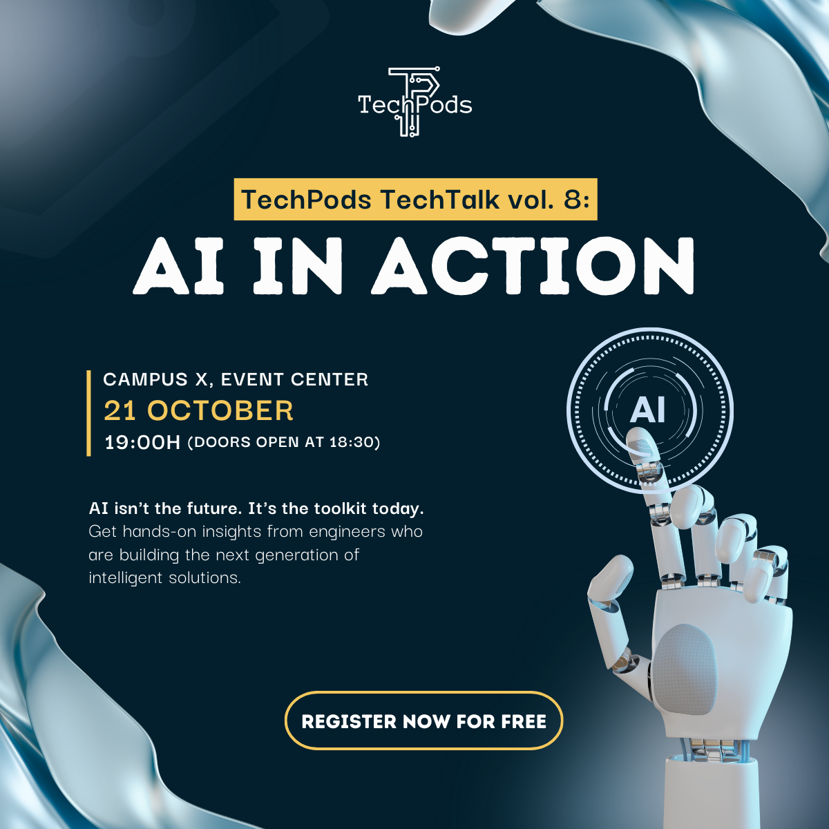 TechPods TechTalk vol. 8: AI in Action
