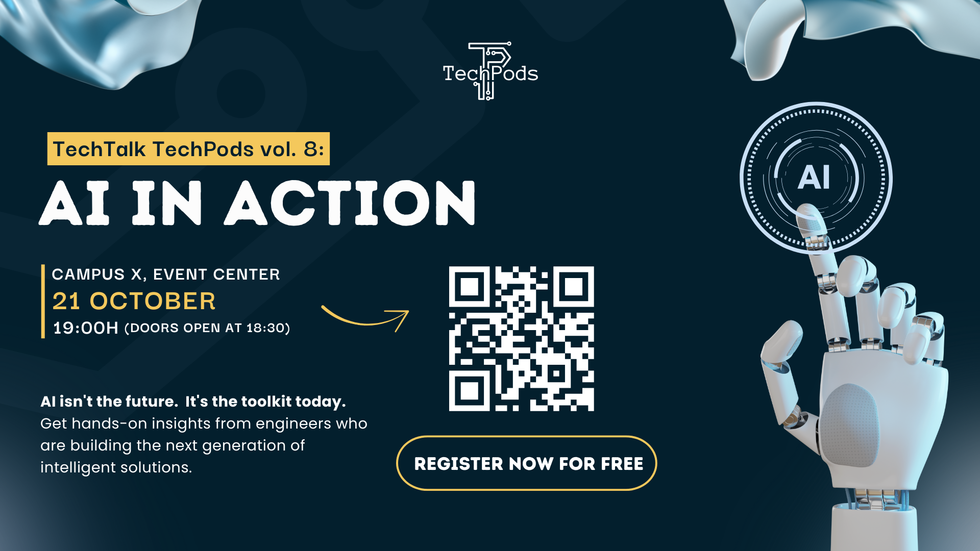 TechPods TechTalk vol. 8: AI in Action