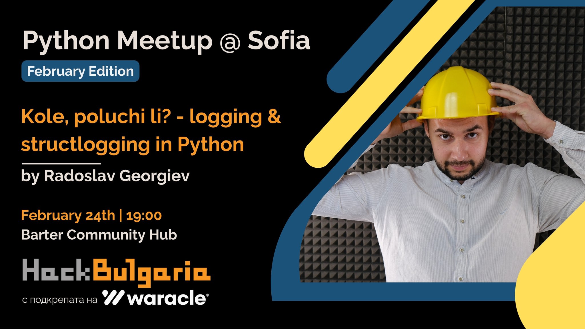 Python Meetup @ Sofia, February Edition