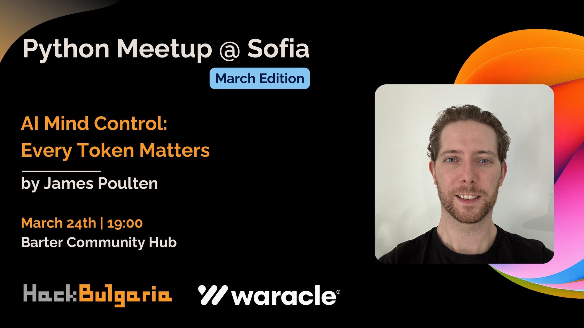 Python Meetup @ Sofia, March Edition