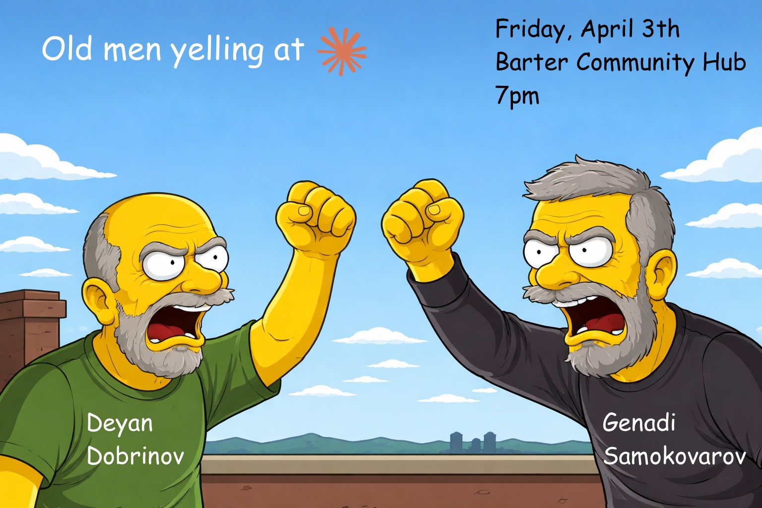 Old Men Yelling at Claudes