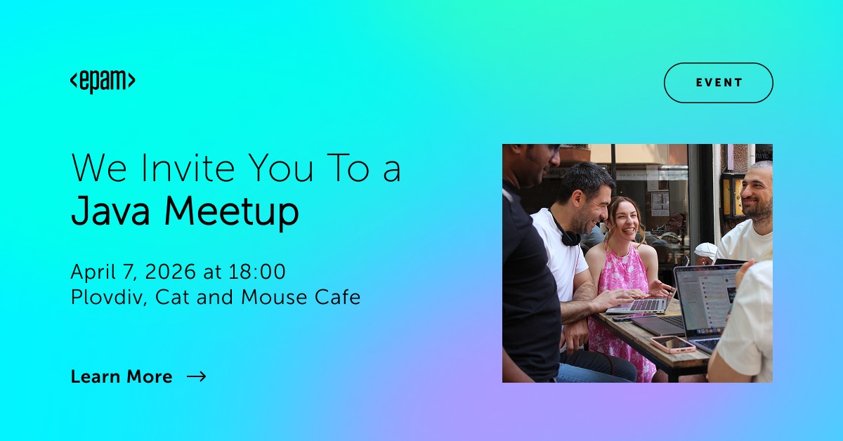 Java Meetup - Plovdiv (April 2026)