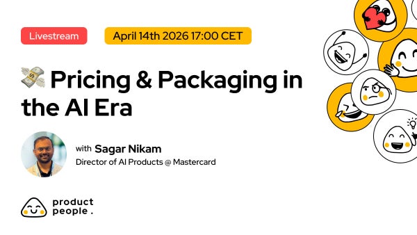 💸 Pricing & Packaging in the AI Era with Sagar Nikam @ Mastercard
