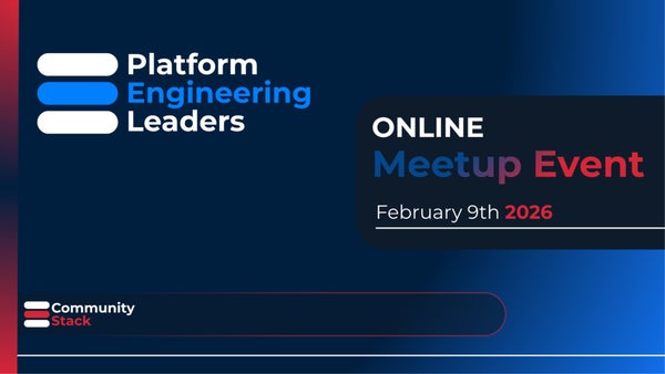 Platform Engineering Leaders #1 - Online