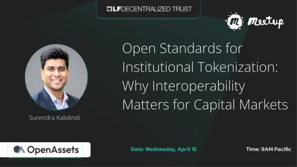 Open Standards for Tokenization: Why Interoperability Matters